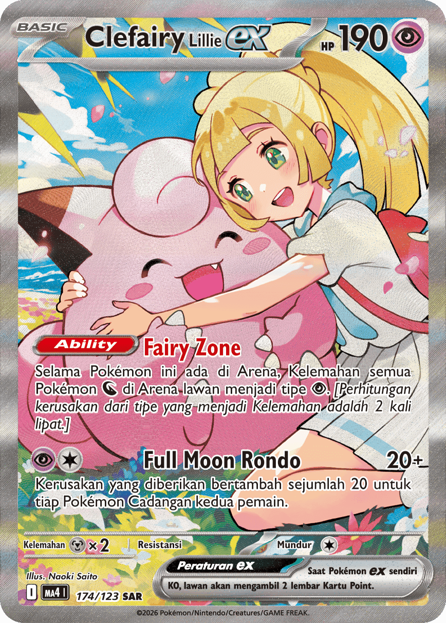 Clefairy Lillie ex